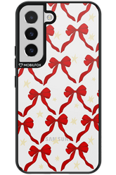 Bow & Stars (Transparent) - Samsung Galaxy S22