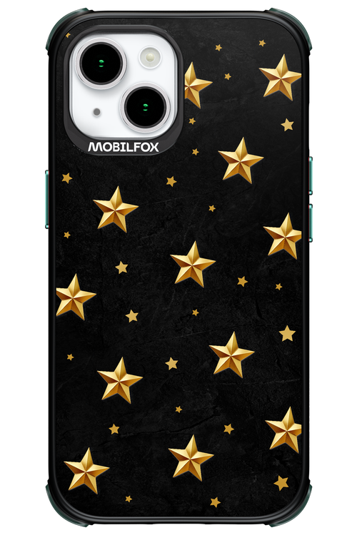 Golden Stars - Apple iPhone 15