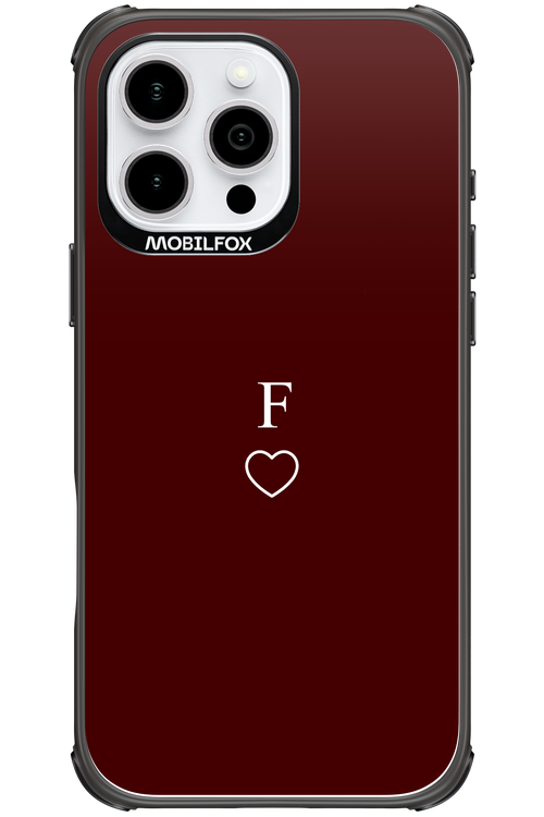 F Burgundia 2.0 - Apple iPhone 16 Pro Max