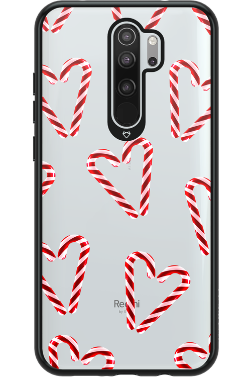 Candy Cane Hearts - Xiaomi Redmi Note 8 Pro