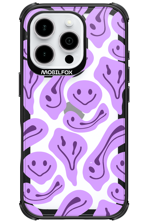 Fluid Smiley Purple - Apple iPhone 16 Pro