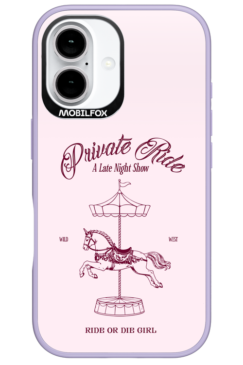 Private Ride 2.0 - Apple iPhone 16