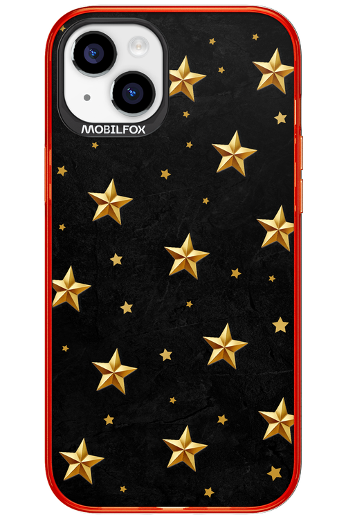 Golden Stars - Apple iPhone 15 Plus