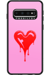 Heart Pink - Samsung Galaxy S10