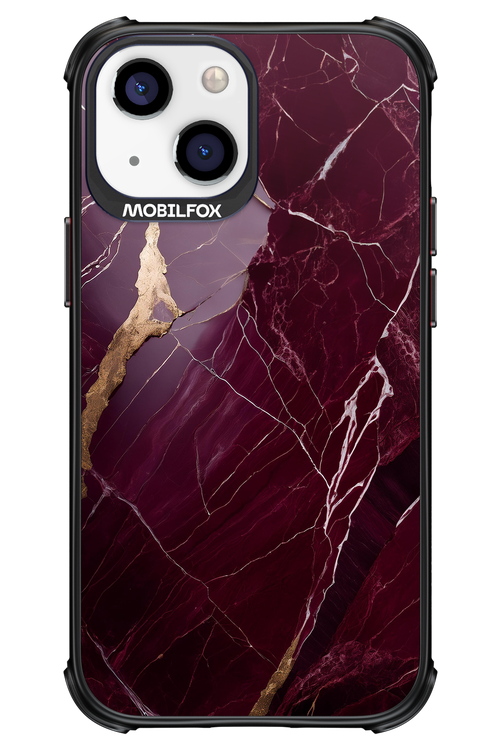 Burgundy Marble - Apple iPhone 13 Mini