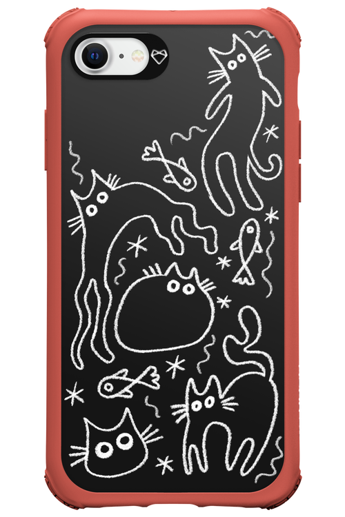 CHALK_CATS 2.0 - Apple iPhone SE 2022