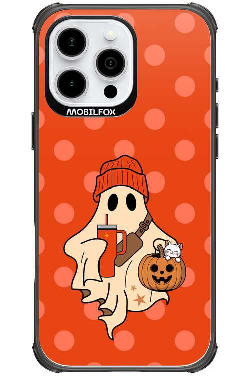 Ghost Girl (Orange) - Apple iPhone 16 Pro Max