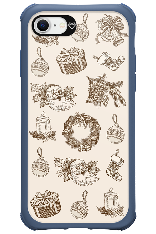 Christmas Paper - Apple iPhone SE 2022