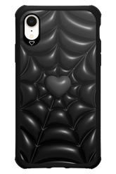 Black Spider Heart - Apple iPhone XR