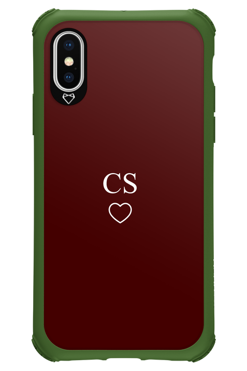 CS Burgundia 2.0 - Apple iPhone X