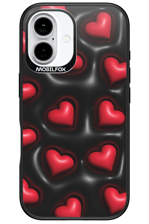 Hearts in love - Apple iPhone 16