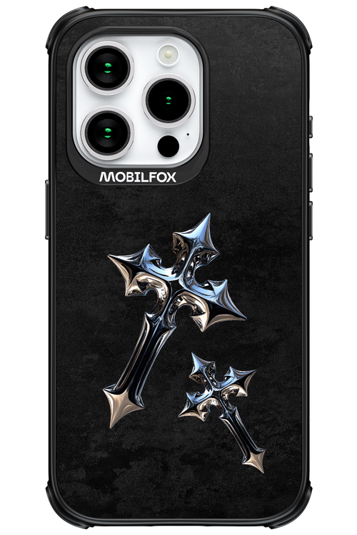 Chrome Crosses - Apple iPhone 15 Pro