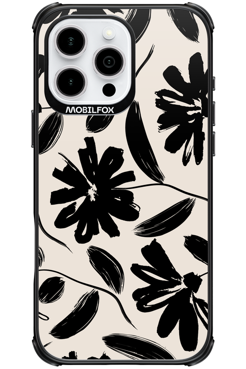 Monochrome Flowerss 2.0 - Apple iPhone 16 Pro Max