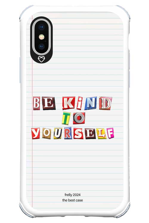 Be Kind To Yourself Notebook - Apple iPhone XS