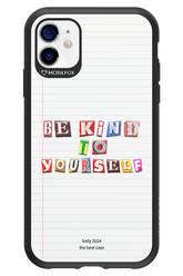 Be Kind To Yourself Notebook - Apple iPhone 11