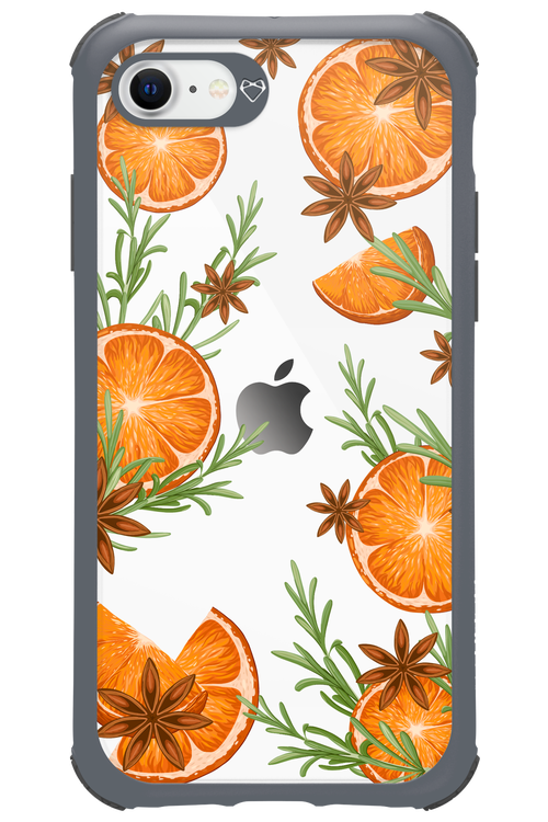 Orange With Star Anise - Apple iPhone SE 2020