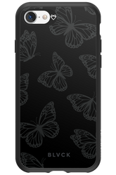 Black Butterflies - Apple iPhone SE 2020