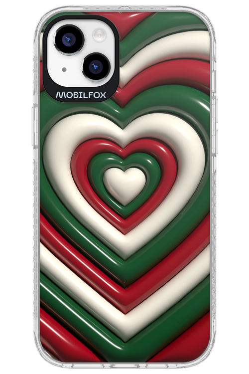 XMAS Hearts - Apple iPhone 14 Plus