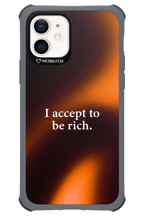 I accept to be rich - Apple iPhone 12