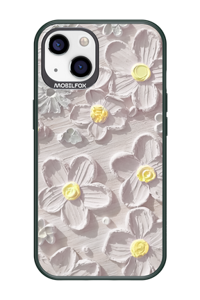 White Flowers - Apple iPhone 13