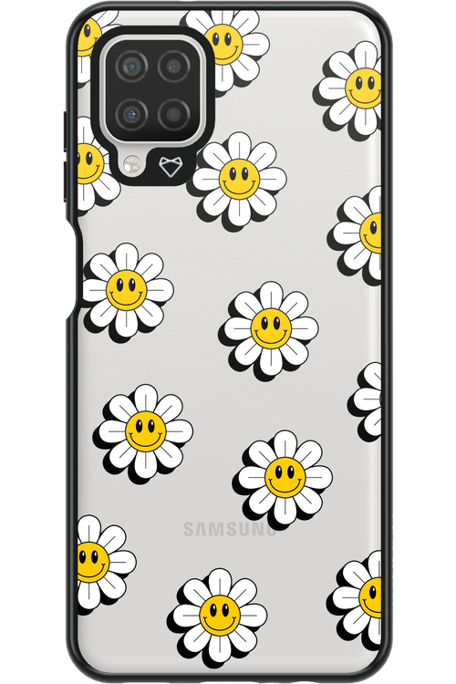 Smiley Flowers Transparent - Samsung Galaxy A12