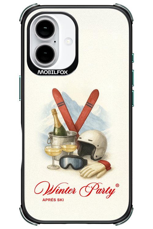 Winter Ski Party - Apple iPhone 16