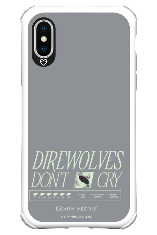 Direwolves Don’t Cry - Apple iPhone X