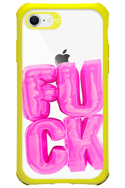 F*ck Transparent - Apple iPhone 8