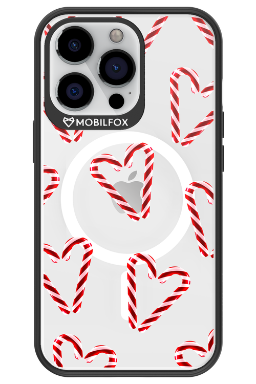 Candy Cane Hearts - Apple iPhone 13 Pro