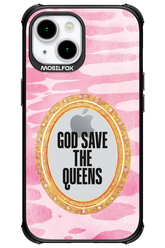 GOD SAVE THE QUEENS MIRROR - Apple iPhone 15