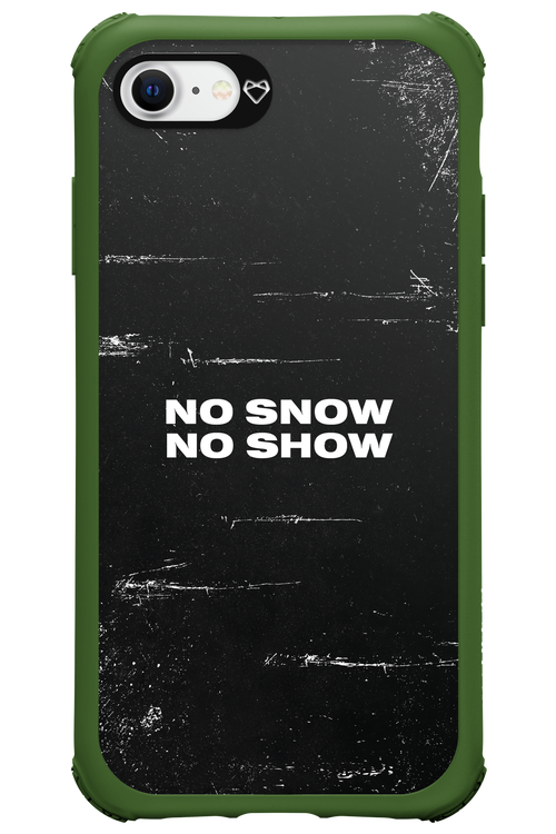 No snow, no show - Apple iPhone 8