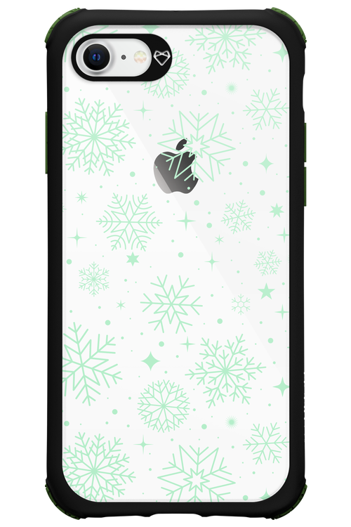 Tiffany's Snowflakes - Apple iPhone 8