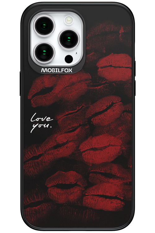 LOVE U BLACK 2.0 - Apple iPhone 15 Pro Max