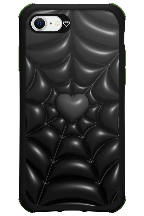 Black Spider Heart - Apple iPhone 7