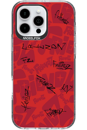 FRIENDZ Red - Apple iPhone 16 Pro Max