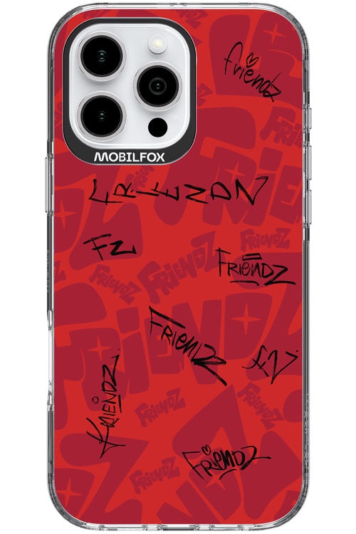 FRIENDZ Red - Apple iPhone 16 Pro Max