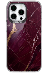 Burgundy Marble - Apple iPhone 15 Pro Max