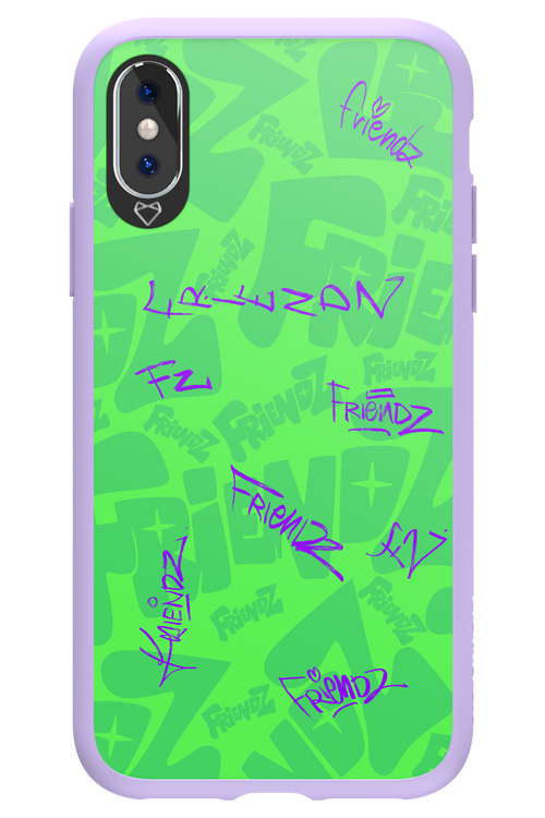 FRIENDZ Green - Apple iPhone X