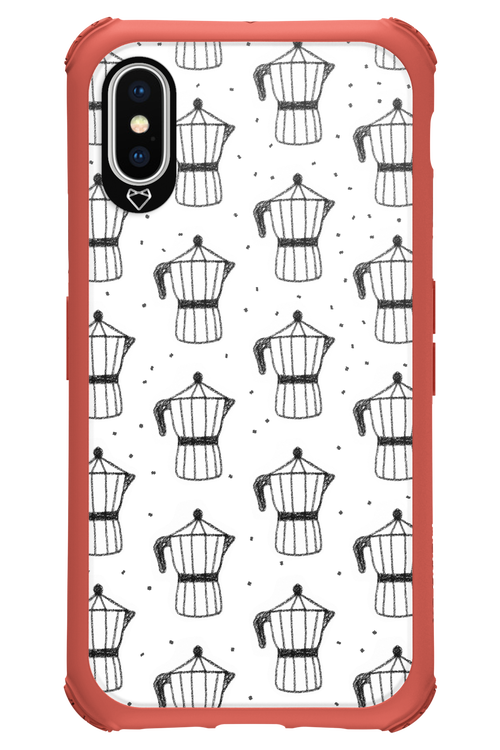 Retro Caffee - Apple iPhone X