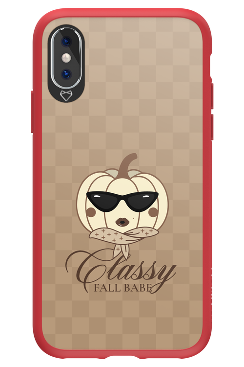 Fall Babe 2.0 - Apple iPhone X