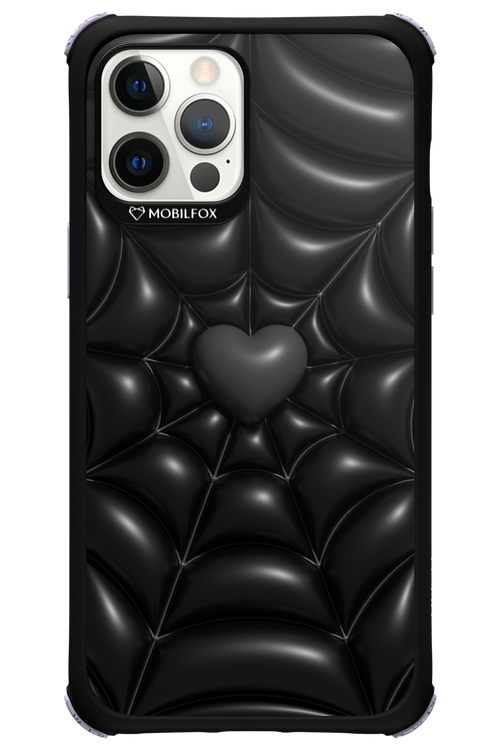 Black Spider Heart - Apple iPhone 12 Pro Max