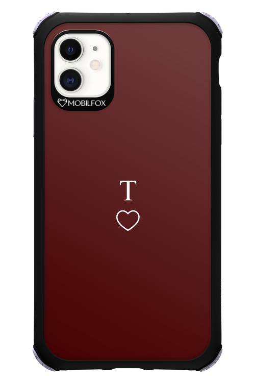 T Burgundia 2.0 - Apple iPhone 11