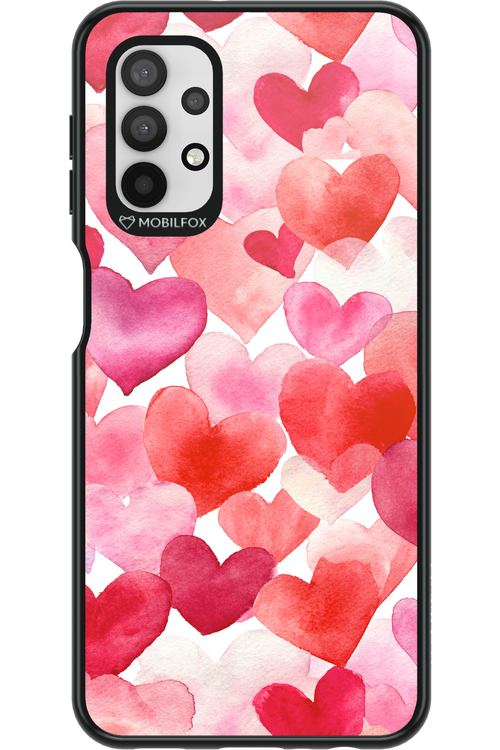 Water Painted Heart 2.0 - Samsung Galaxy A32 5G