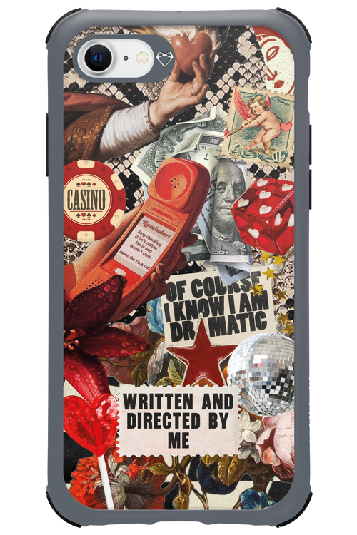 RED VINTAGE - Apple iPhone 7