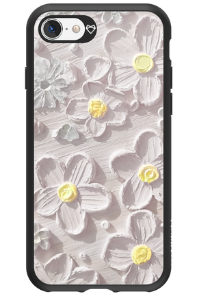 White Flowers 2.0 - Apple iPhone SE 2022