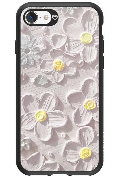 White Flowers 2.0 - Apple iPhone SE 2022