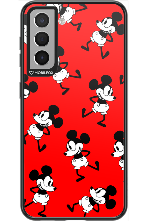 Iconic Mouse (red pattern) - Samsung Galaxy S21