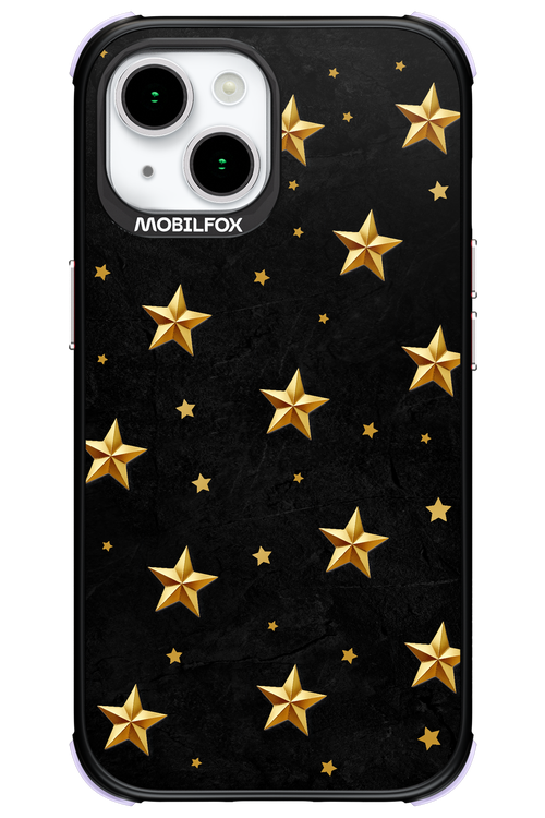 Golden Stars - Apple iPhone 15