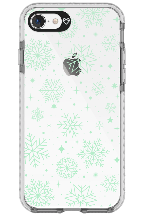 Tiffany's Snowflakes - Apple iPhone 8