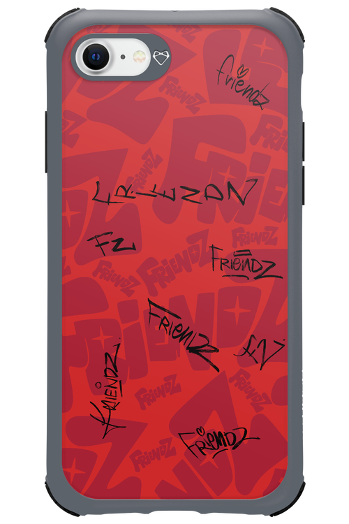 FRIENDZ Red - Apple iPhone 7